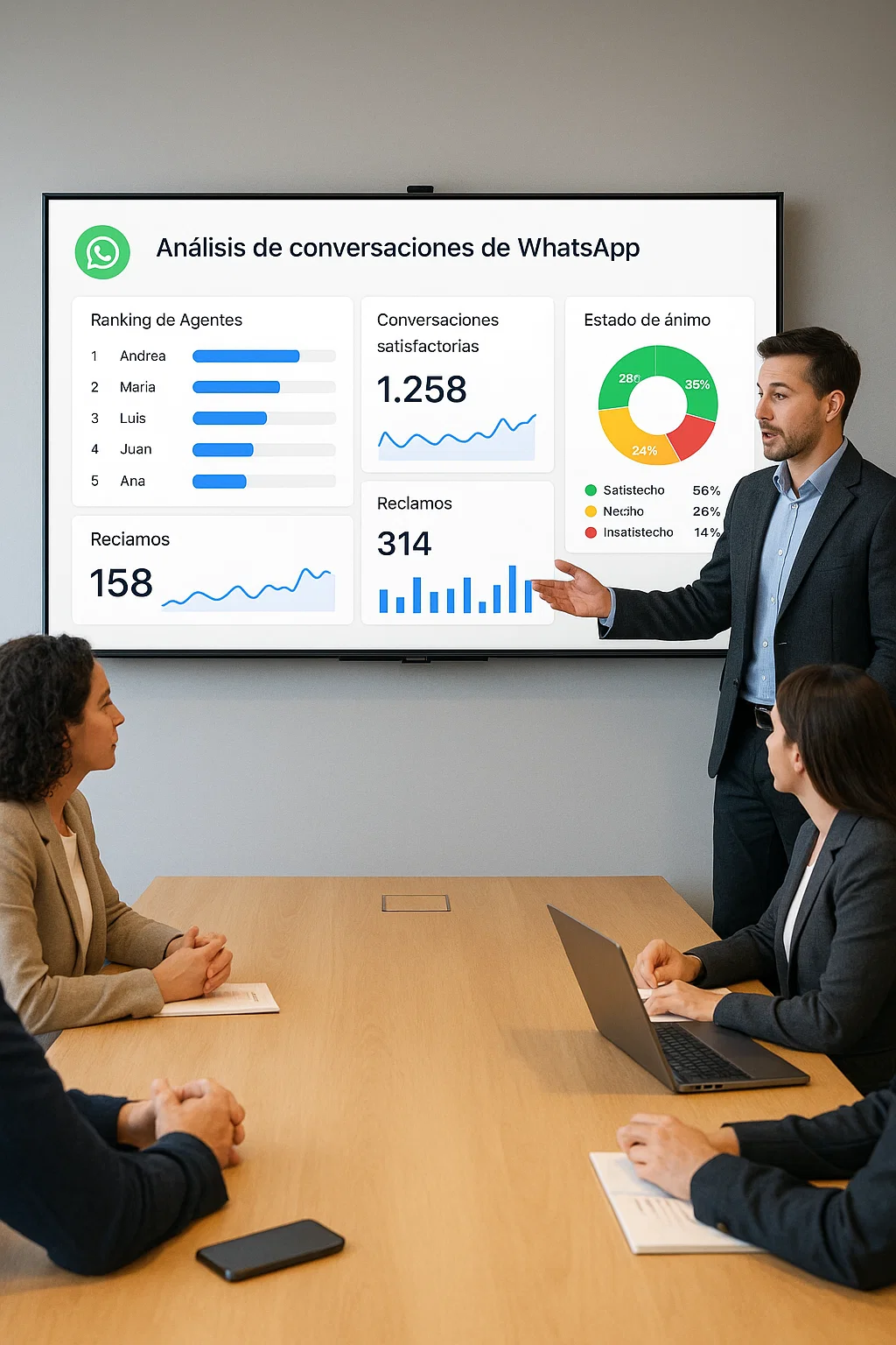 Dashboard de KPIs y analytics